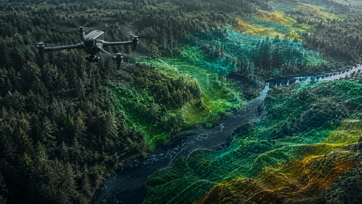 Fotogrametria din dronă pentru probleme de mediu și dezastre