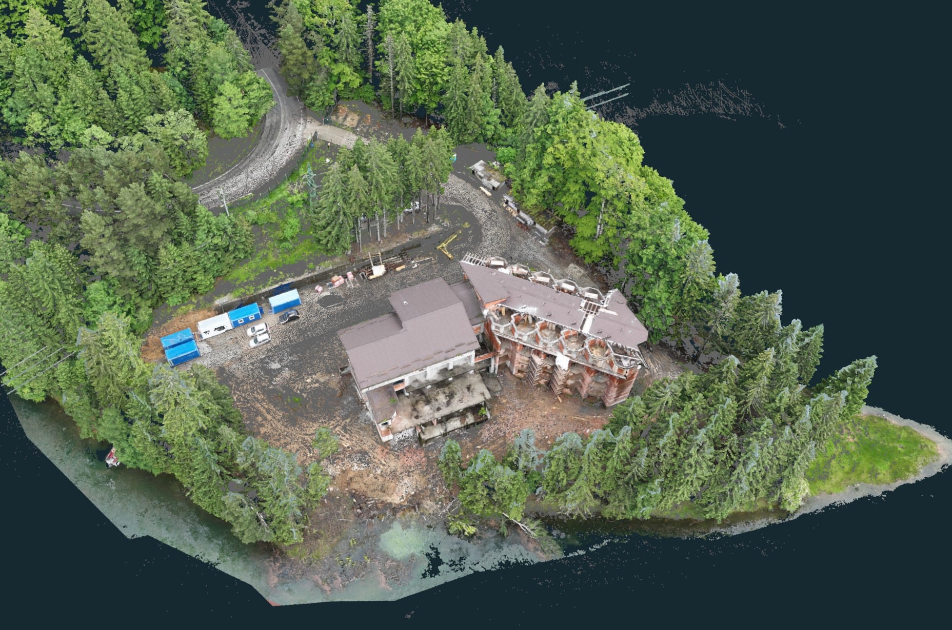 Construcția unui hotel de lux la Lacul Vidraru