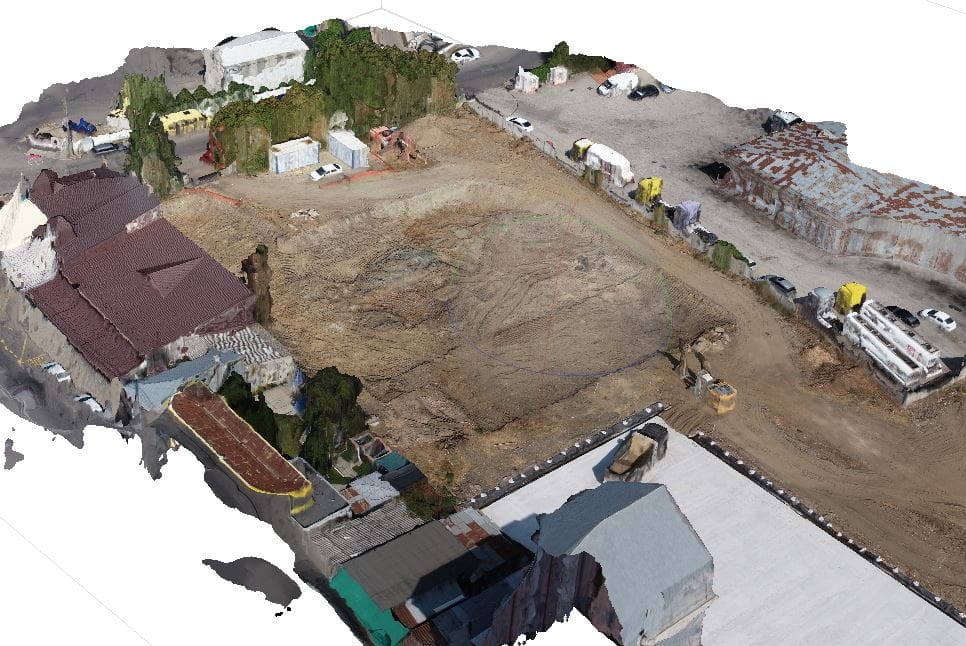 Model 3D, ortofotoplan, ridicare topografică și curbe de nivel — proiect rezidențial — imagine 5