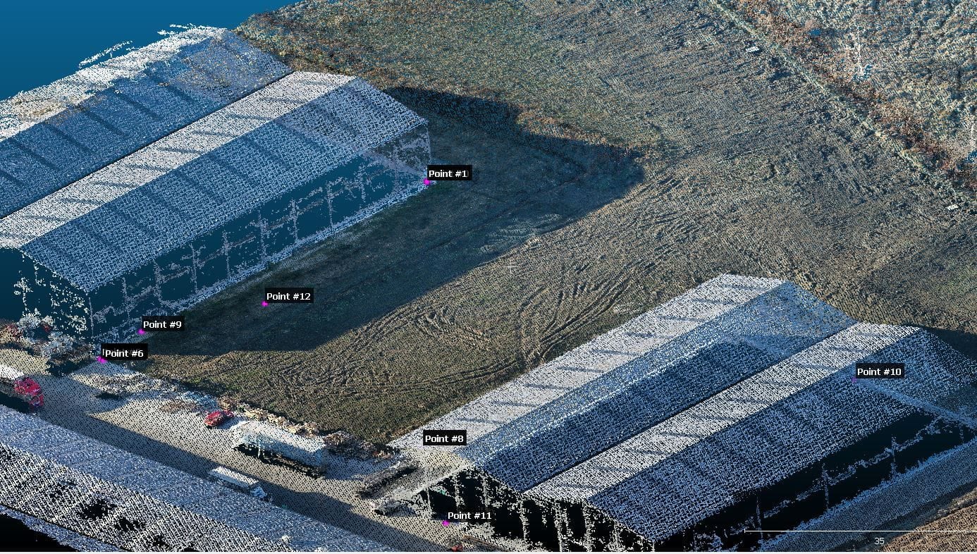 Model 3D, ridicare topografică cu curbe de nivel și ortofotoplan — imagine 2