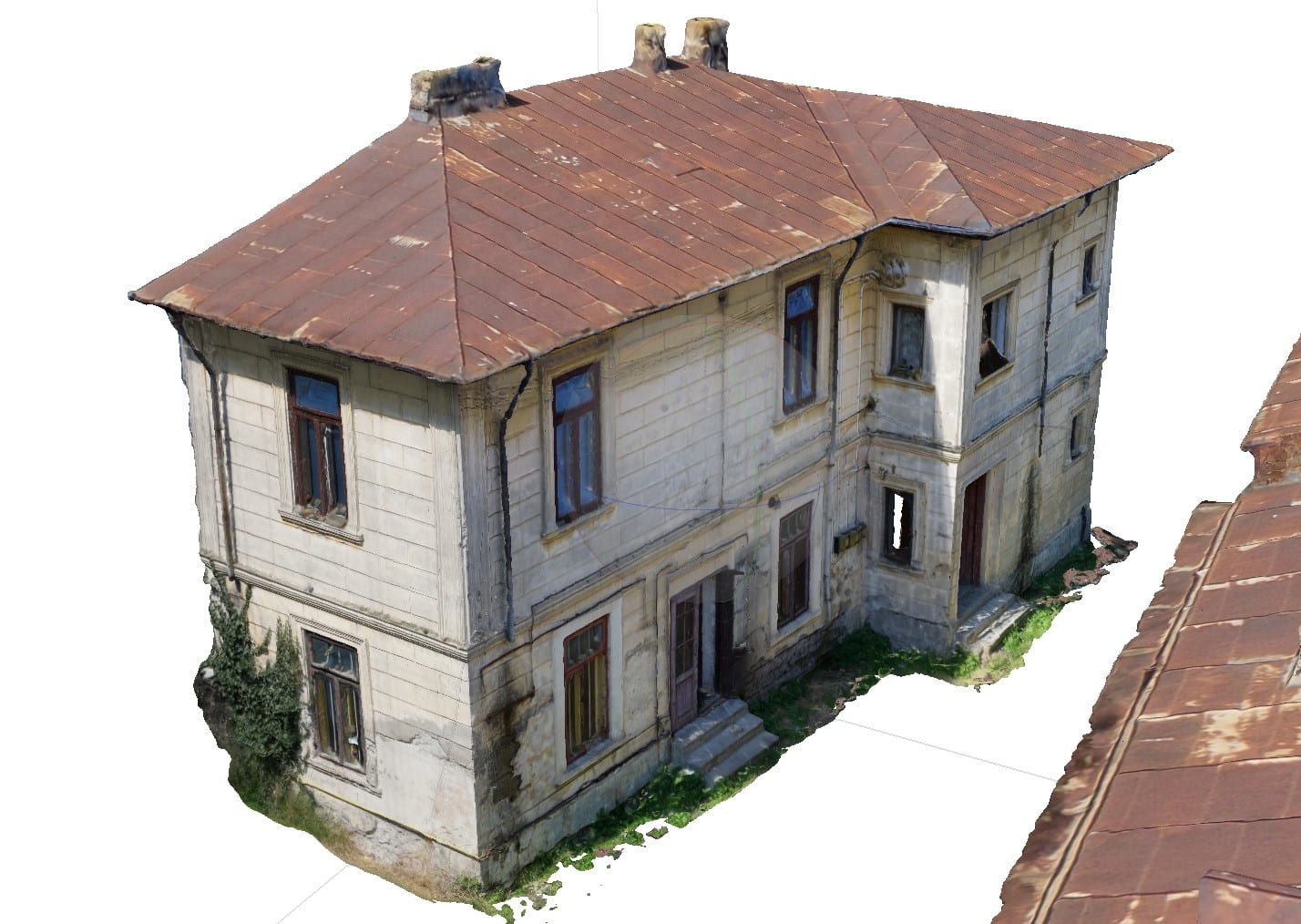 Planuri fațade, secțiuni și relevee interioare — restaurare monument istoric