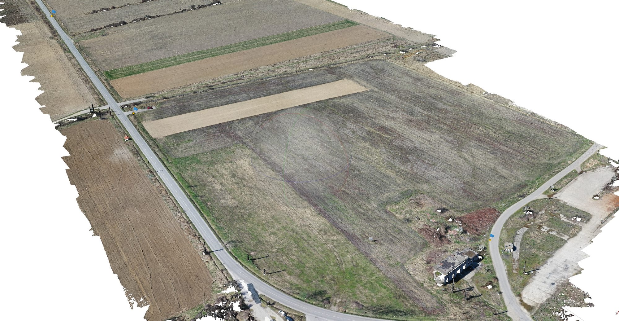 Ridicare topografică 3D și ortofotoplan din dronă