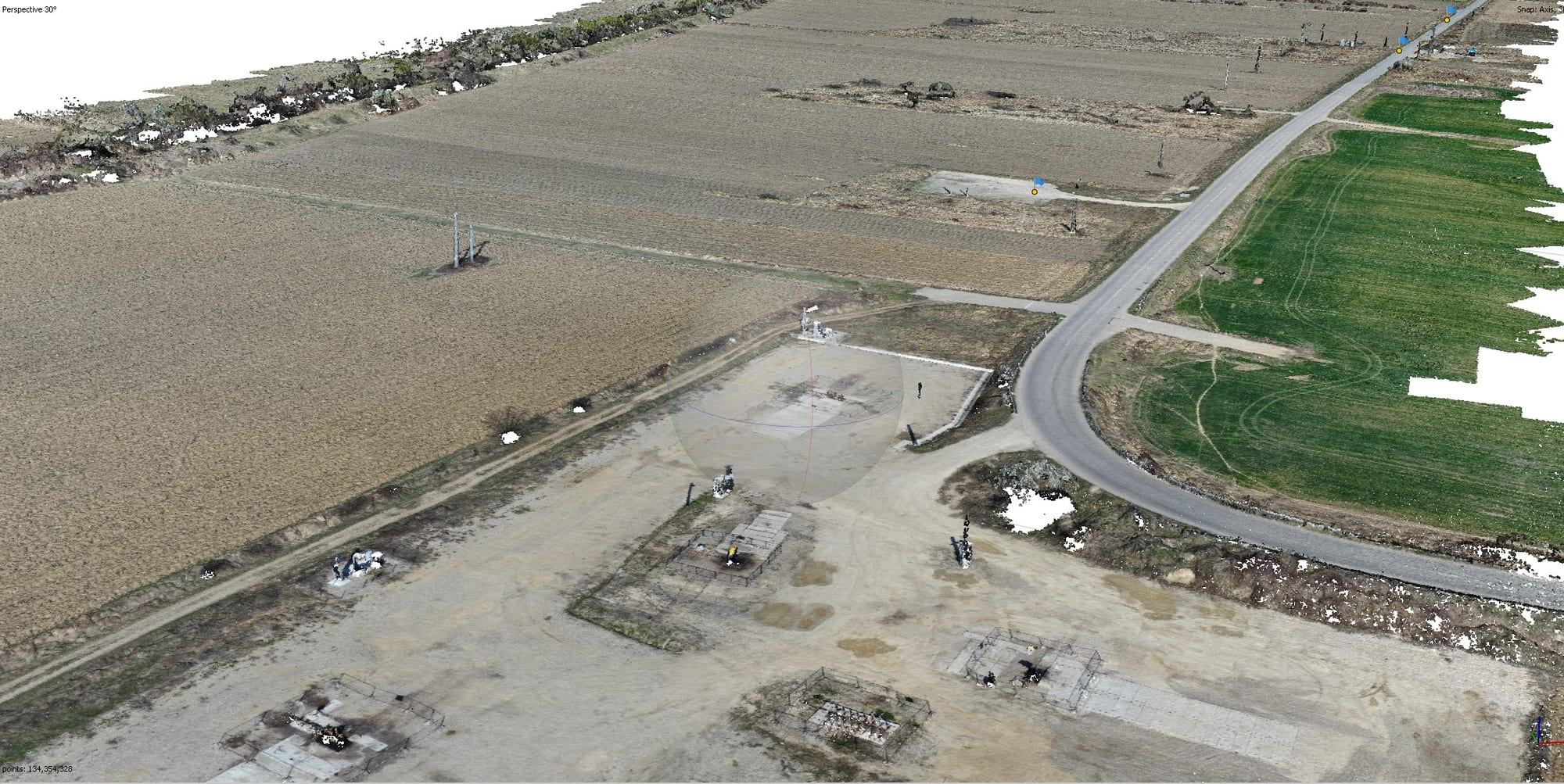 Ridicare topografică 3D și ortofotoplan din dronă — imagine 1