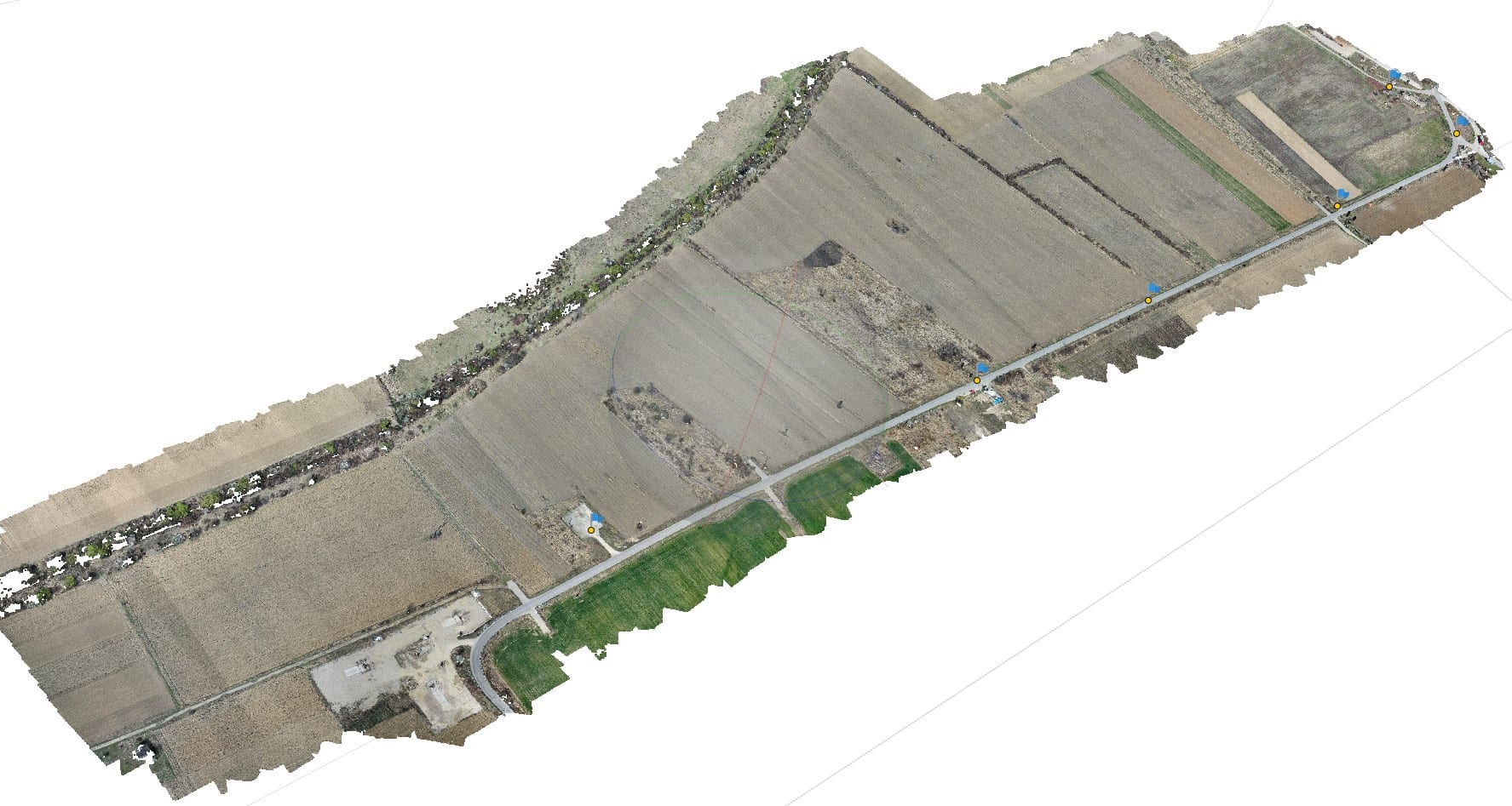 Ridicare topografică 3D și ortofotoplan din dronă — imagine 2