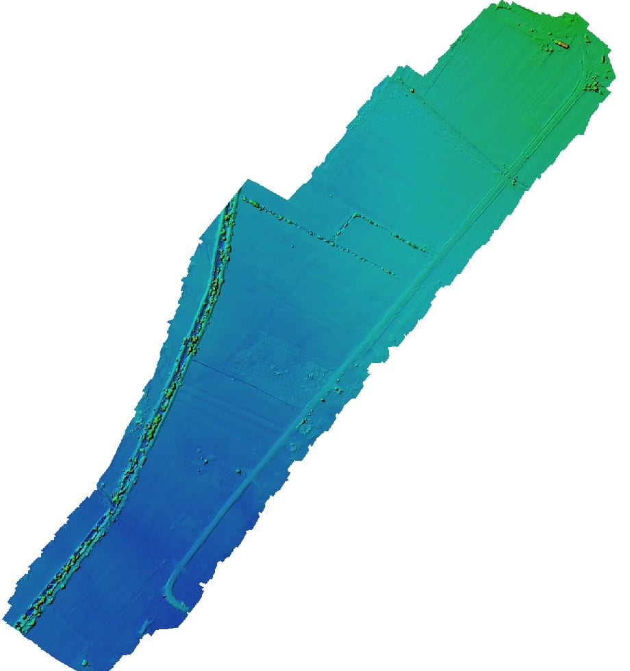 Ridicare topografică 3D și ortofotoplan din dronă — imagine 3