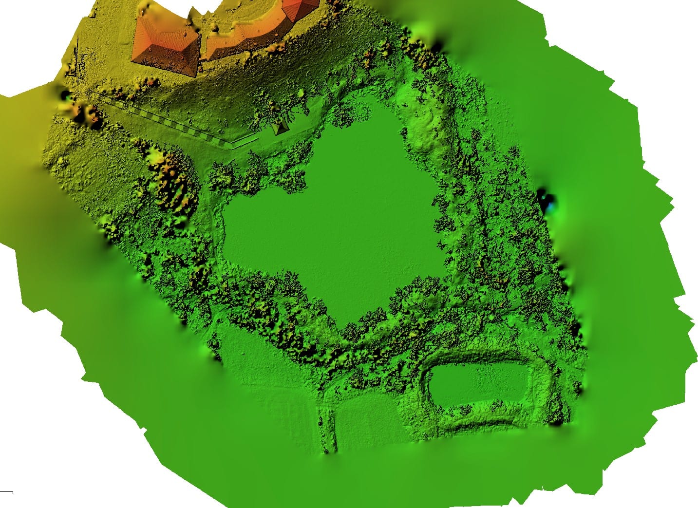 Ridicare topografică 3D și ortofotoplan din dronă — imagine 1