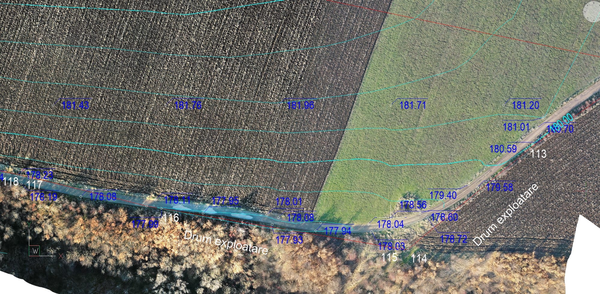 Ridicare topografică 3D și ortofotoplan din dronă — imagine 4