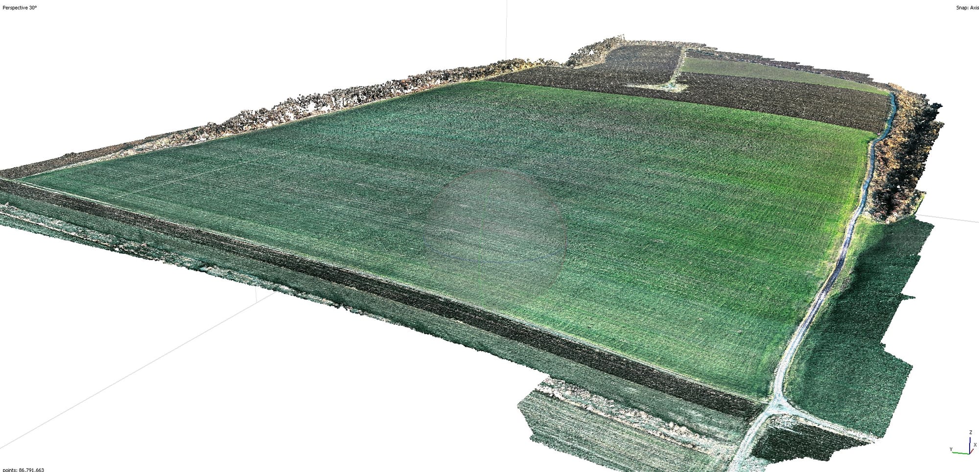 Ridicare topografică 3D și ortofotoplan din dronă — imagine 6