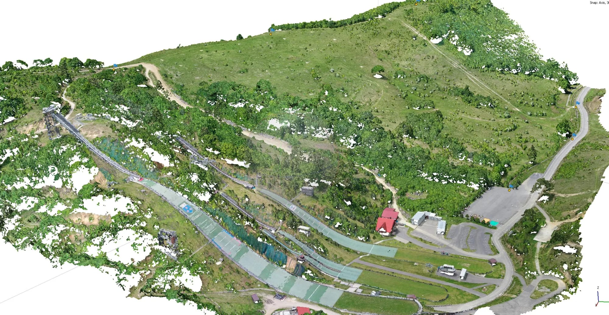 Ridicare topografică, ortofotoplan din dronă și model 3D — imagine 5