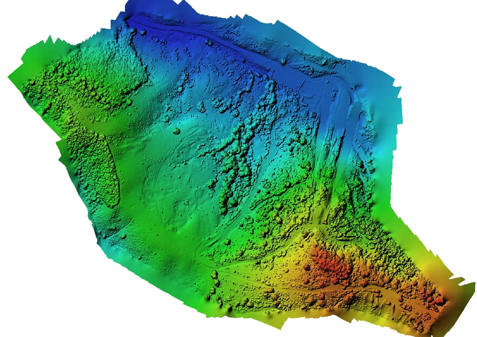 Ridicare topografică, ortofotoplan din dronă și model 3D — imagine 7