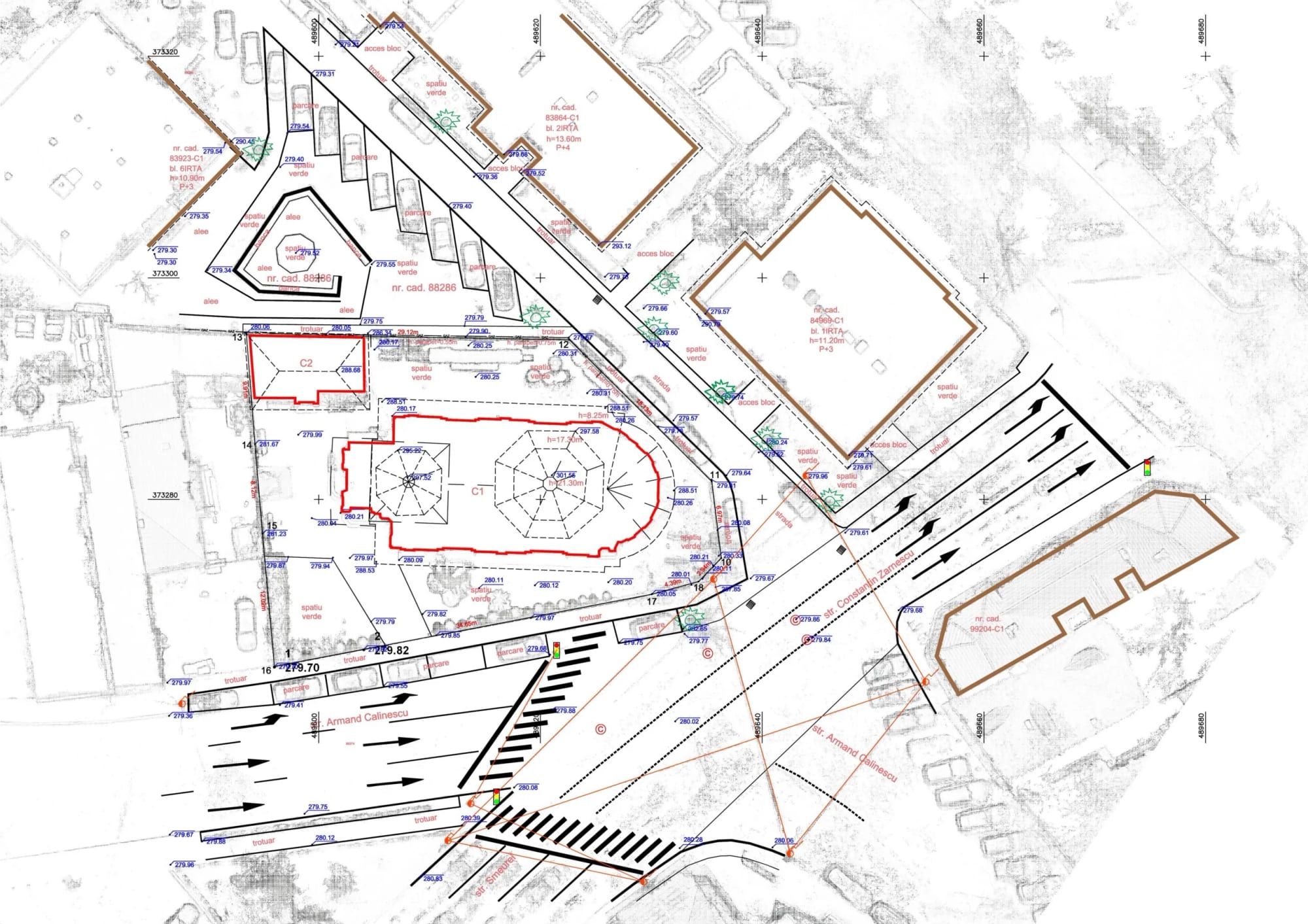 Ridicare topografică, ortofotoplan și model 3D — biserică — imagine 5