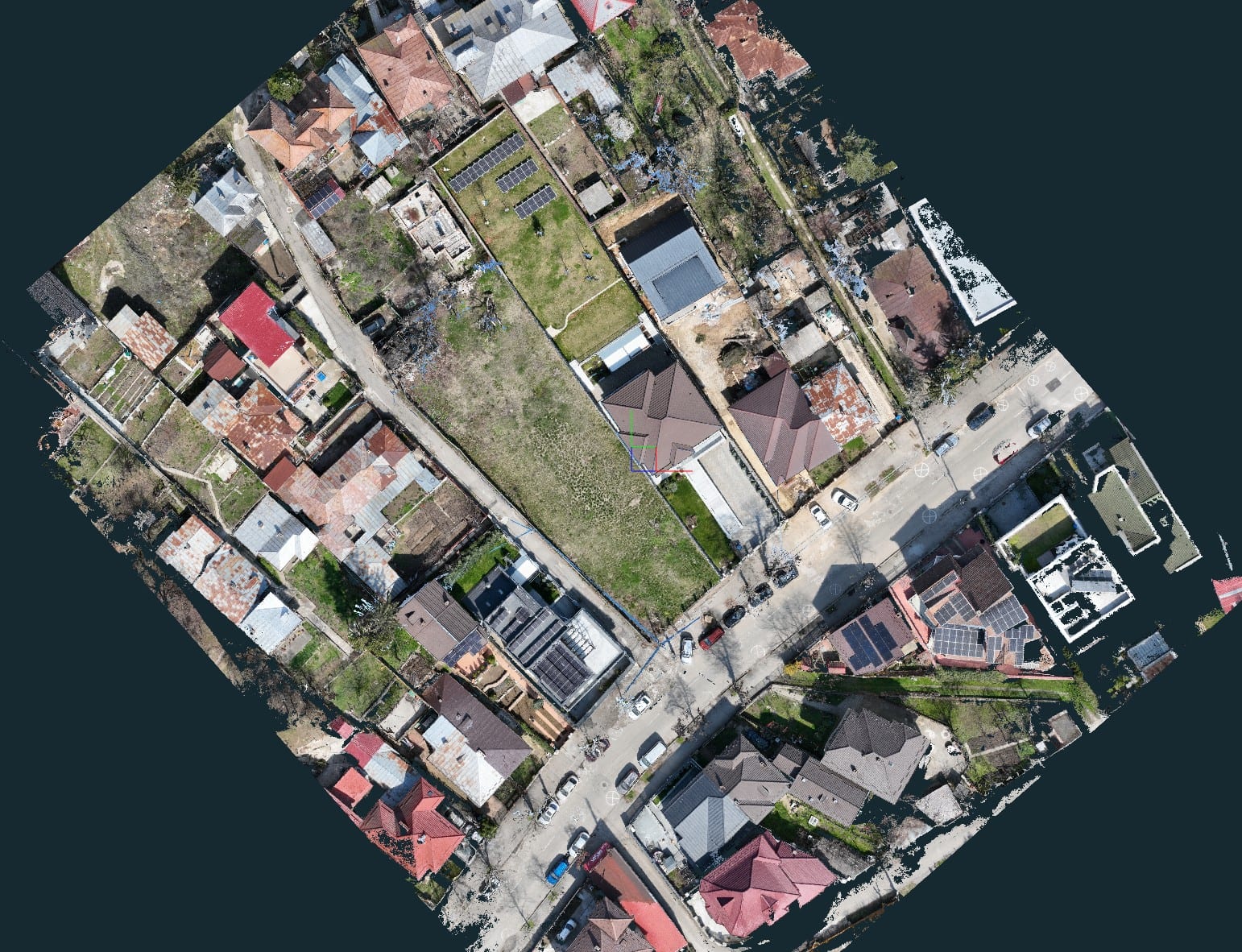 Ridicare topografică teren strada Trivale, Pitești — construire locuință de lux — imagine 1