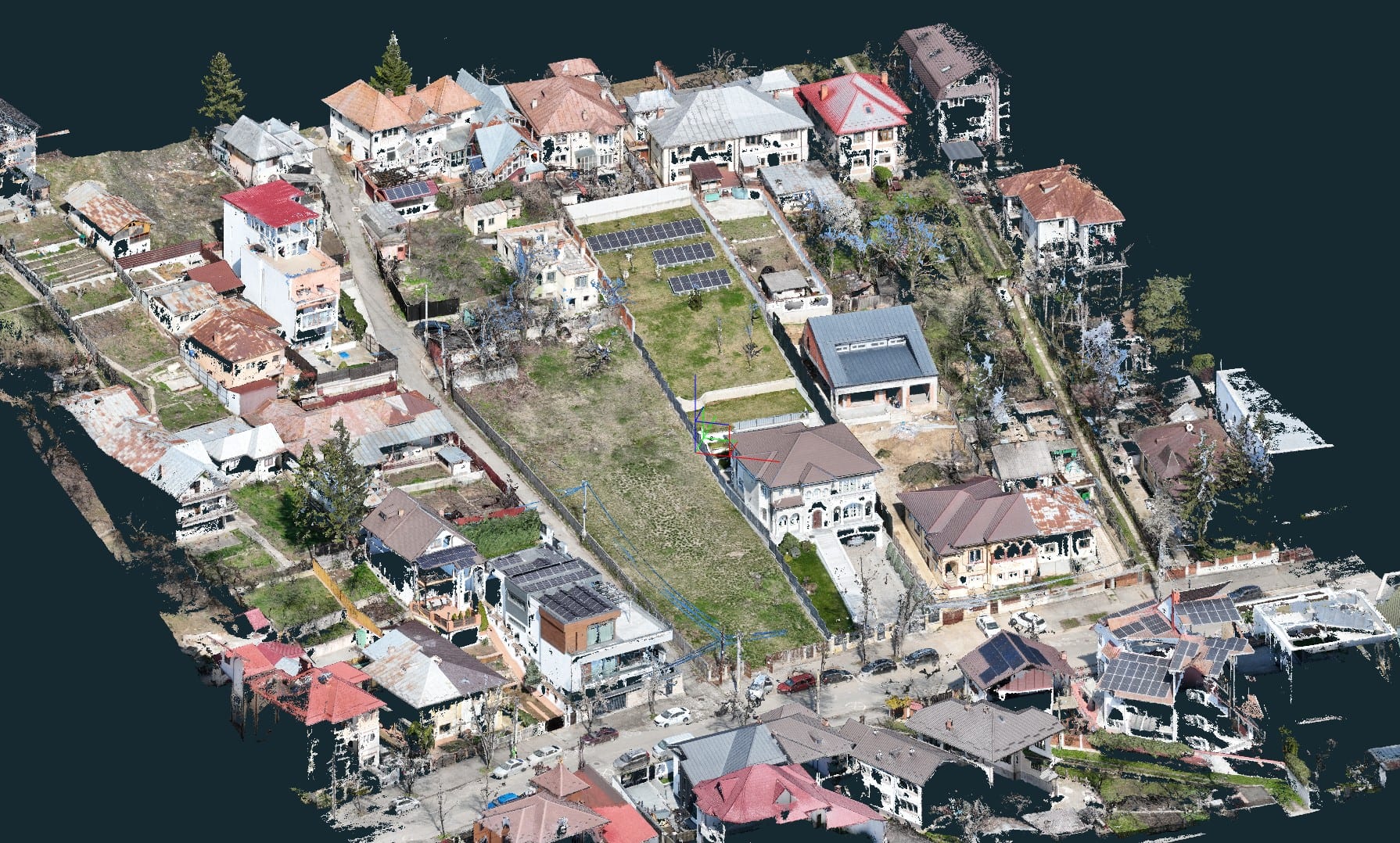 Ridicare topografică teren strada Trivale, Pitești — construire locuință de lux — imagine 3