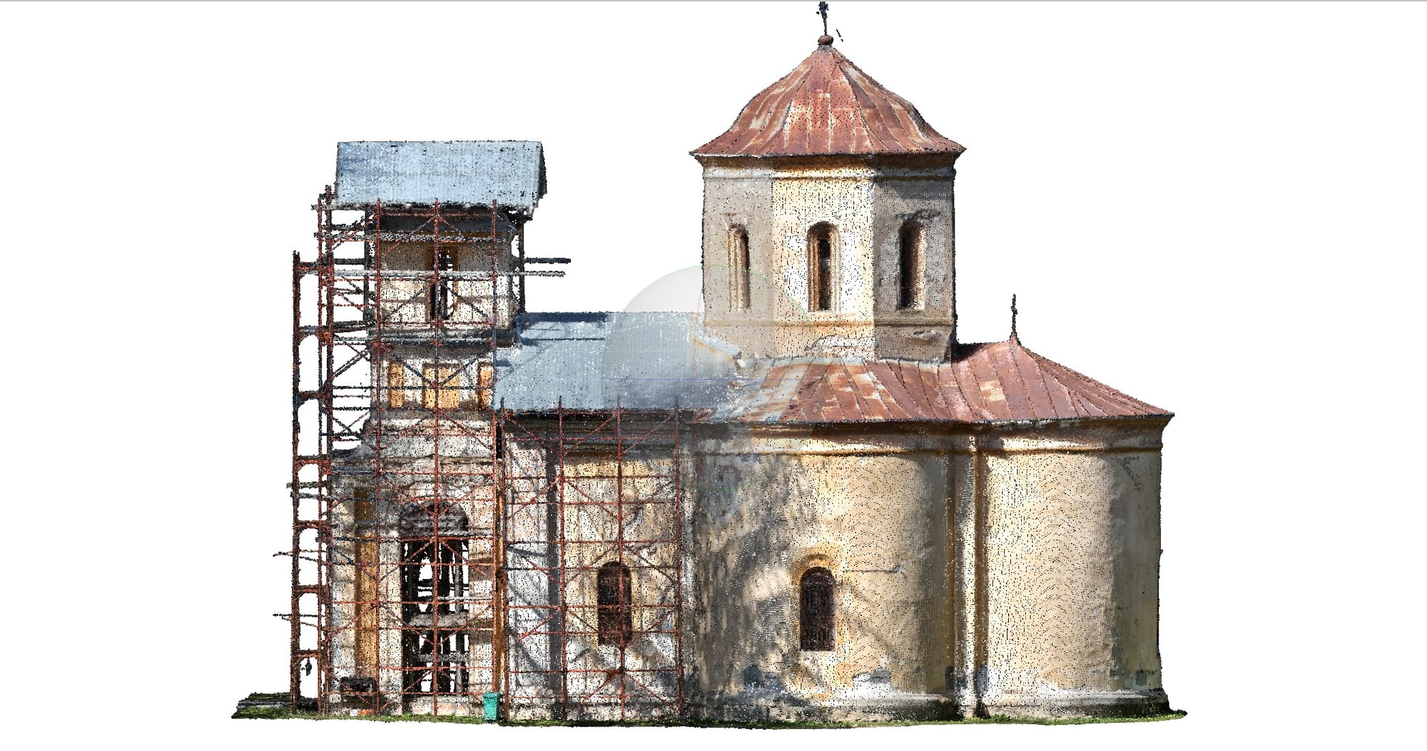 Scanare 3D a Mănăstirii Râncăciov din Călinești — restaurare și documentație tehnică — imagine 2