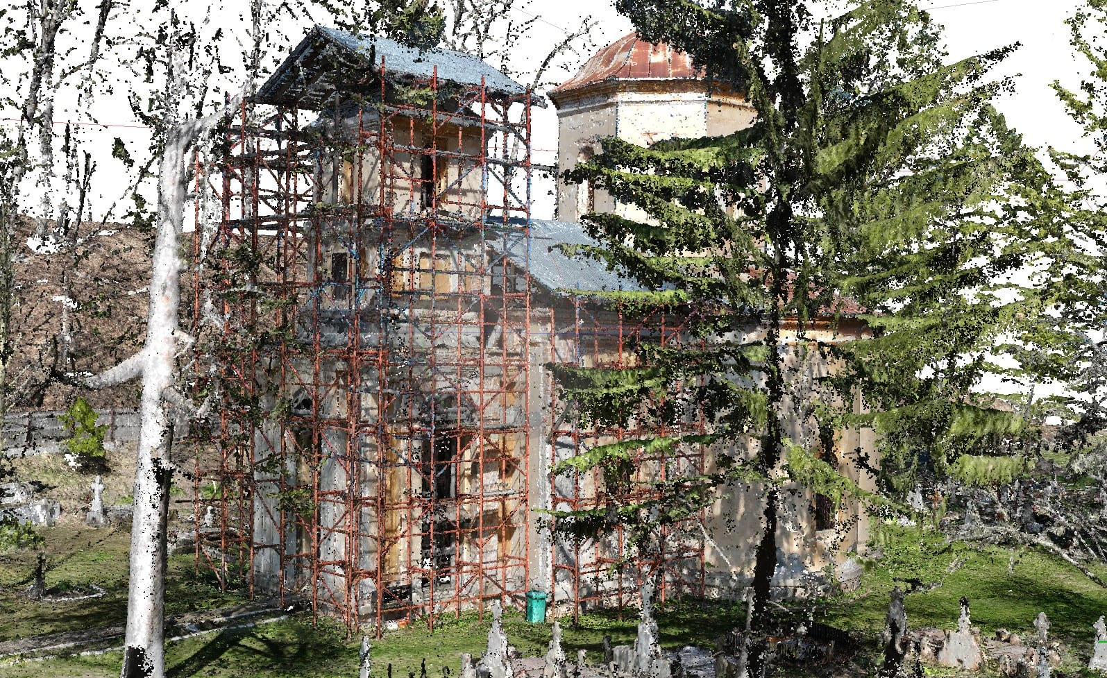 Scanare 3D a Mănăstirii Râncăciov din Călinești — restaurare și documentație tehnică — imagine 6