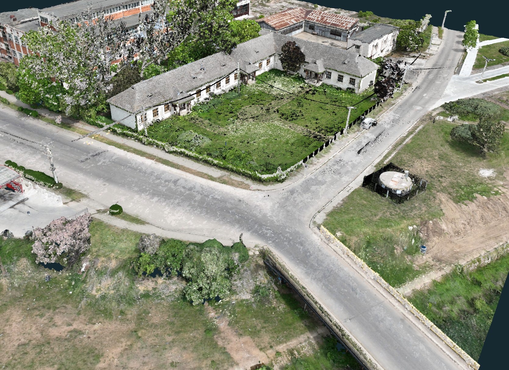 Scanare 3D a muzeului din Scornicești, Olt