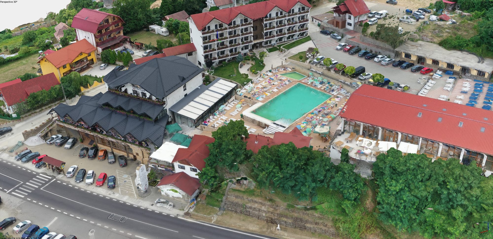 Scanare 3D clădire, relevee și ridicare topografică — imagine 3