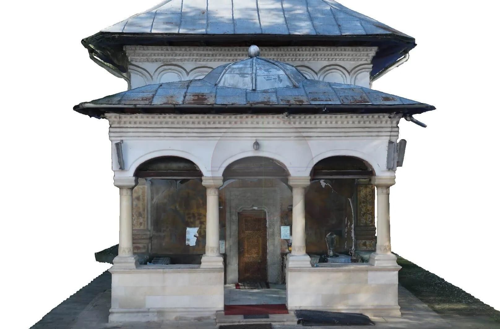 Scanare 3D fațade monument și fotogrametrie din dronă — imagine 2