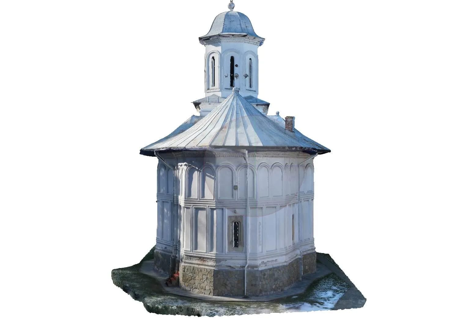 Scanare 3D fațade monument și fotogrametrie din dronă — imagine 4