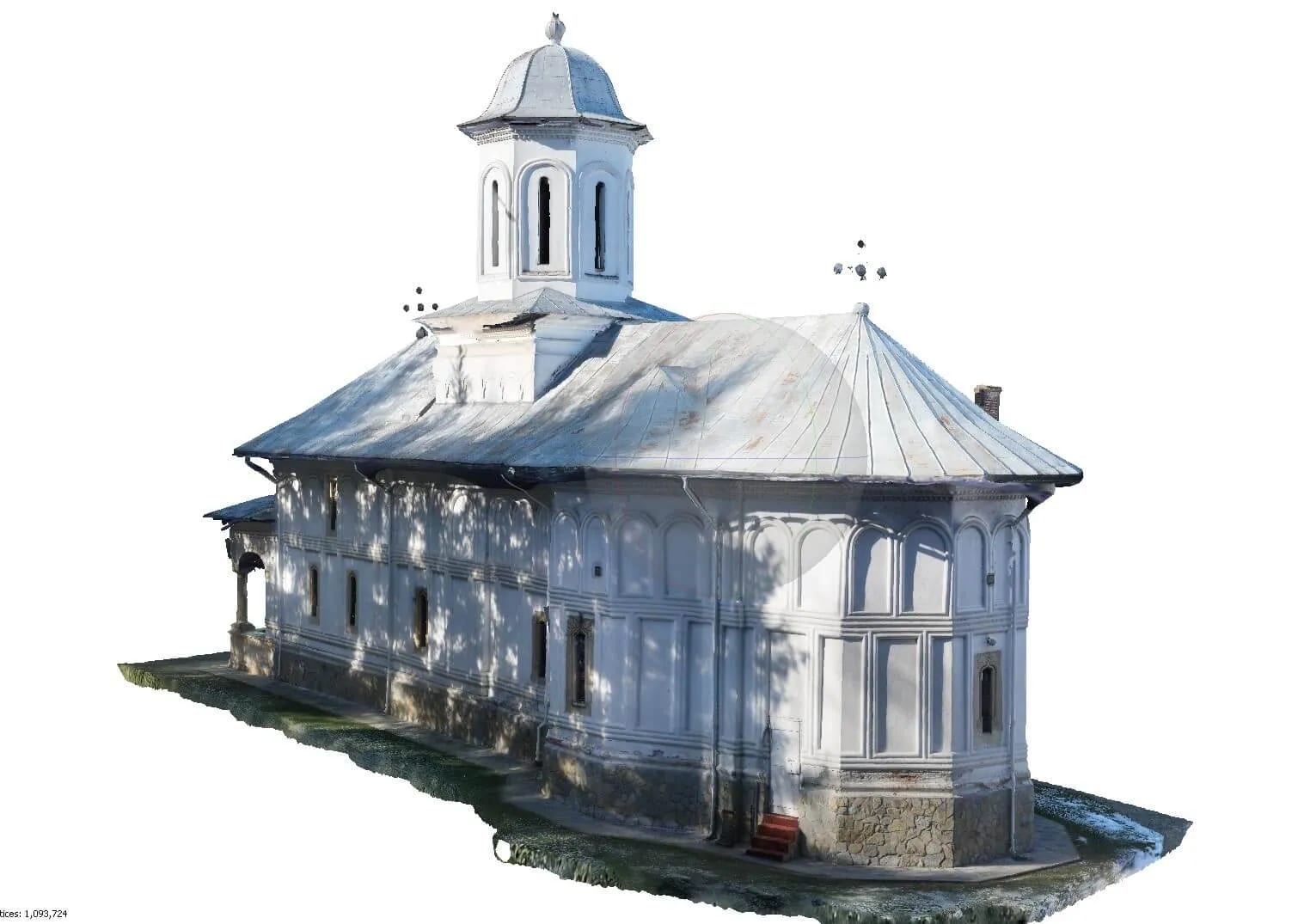 Scanare 3D fațade monument și fotogrametrie din dronă — imagine 5