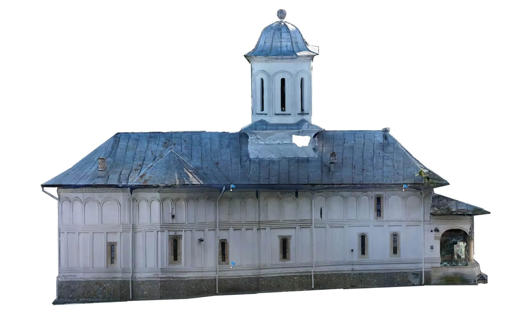 Scanare 3D fațade monument și fotogrametrie din dronă — imagine 6