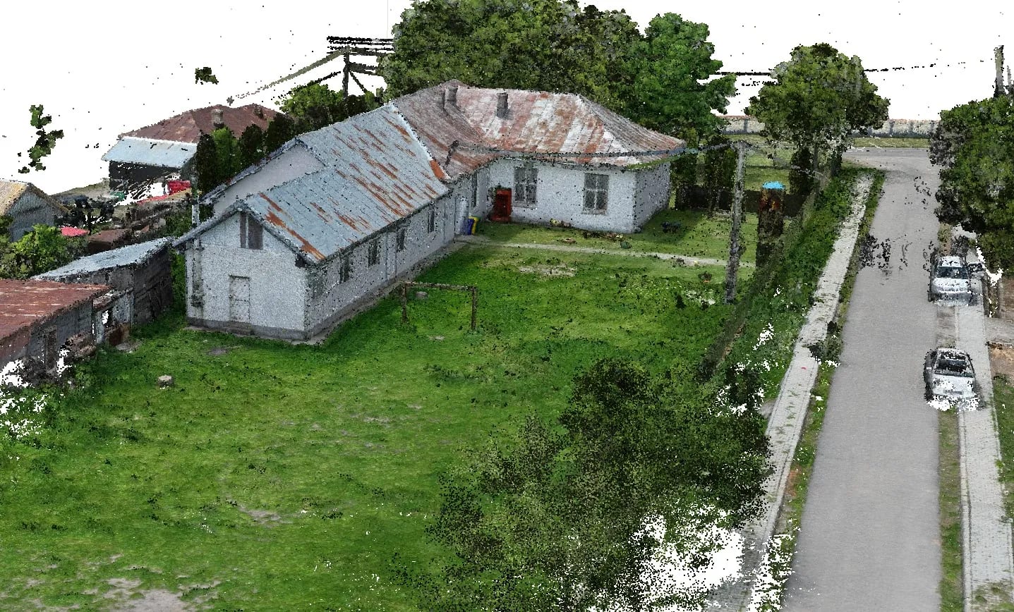 Scanare 3D pentru recondiționarea școlii din Milcovu