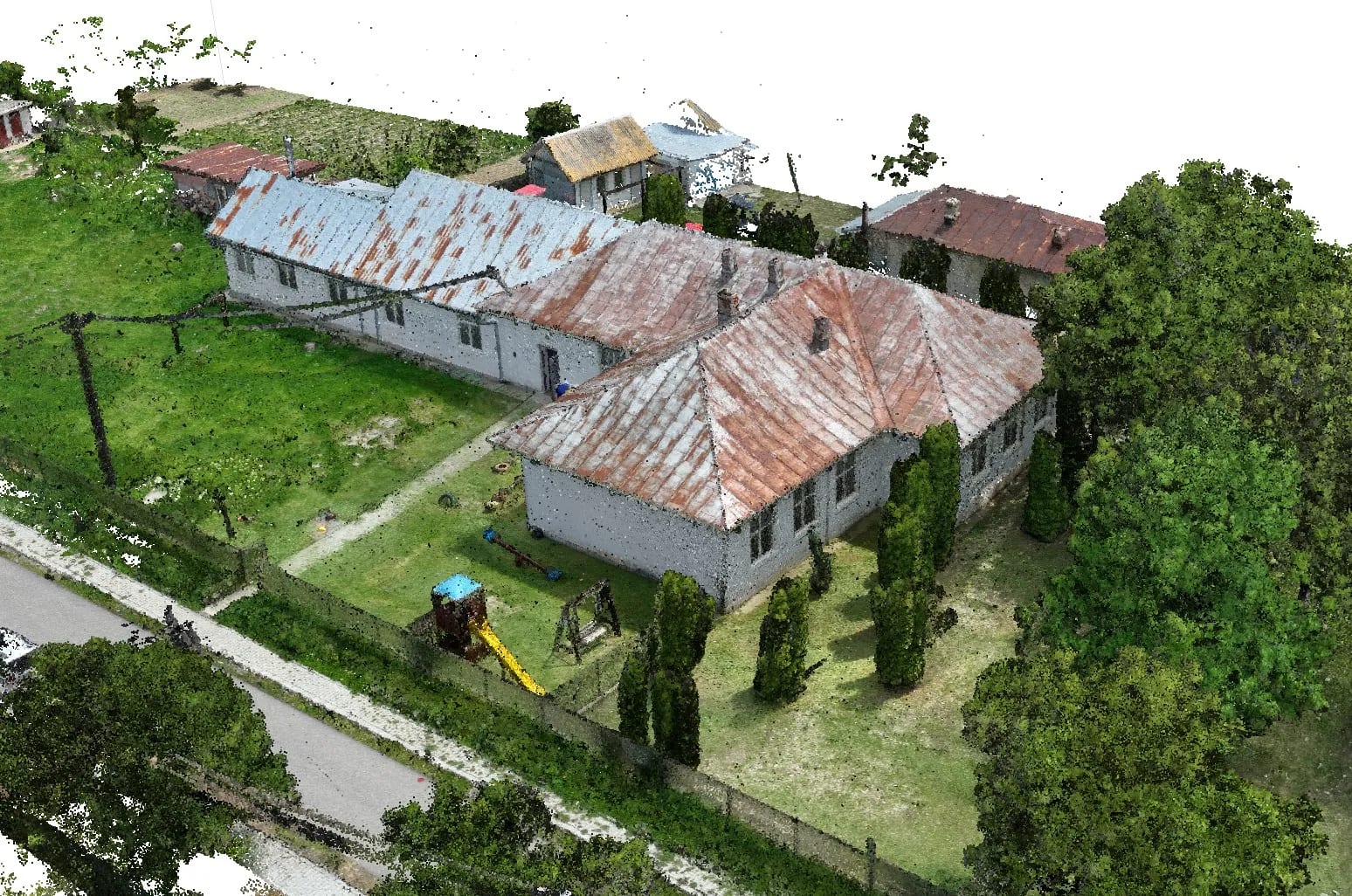 Scanare 3D pentru recondiționarea școlii din Milcovu — imagine 1