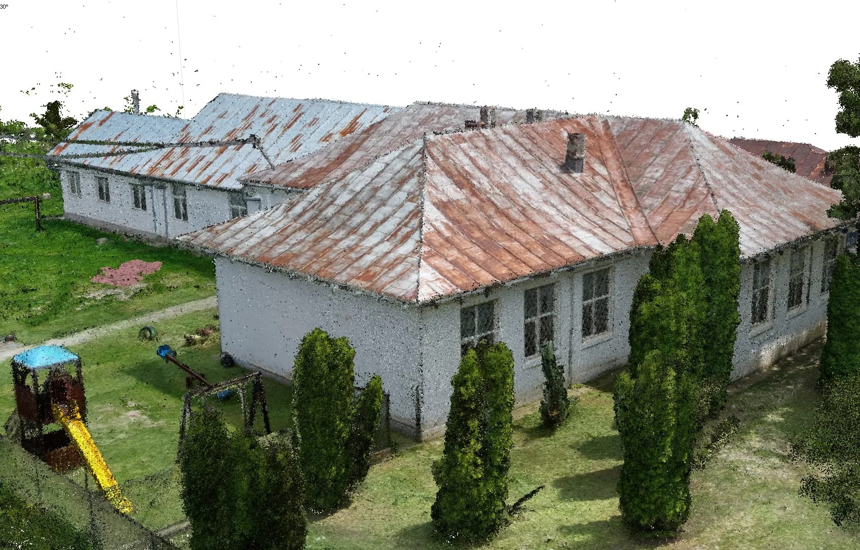Scanare 3D pentru recondiționarea școlii din Milcovu — imagine 3