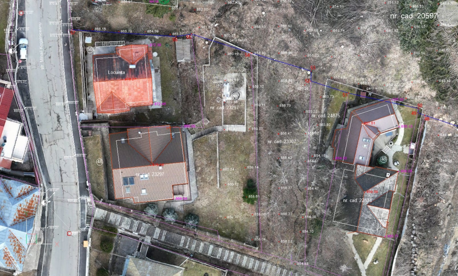 Scanare 3D și fotogrametrie pentru 4 ha din Sinaia — construcția blocurilor integrate arhitectural și urbanistic — imagine 7