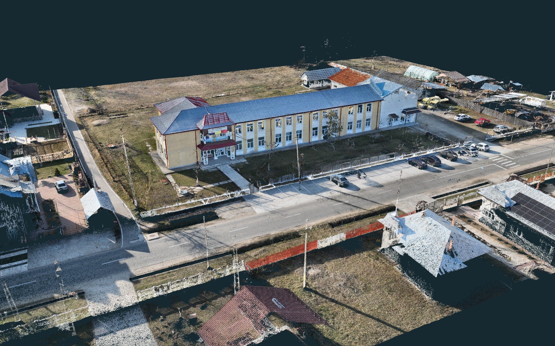 Scanare 3D a Școlii Generale din Poiana Lacului — imagine 1