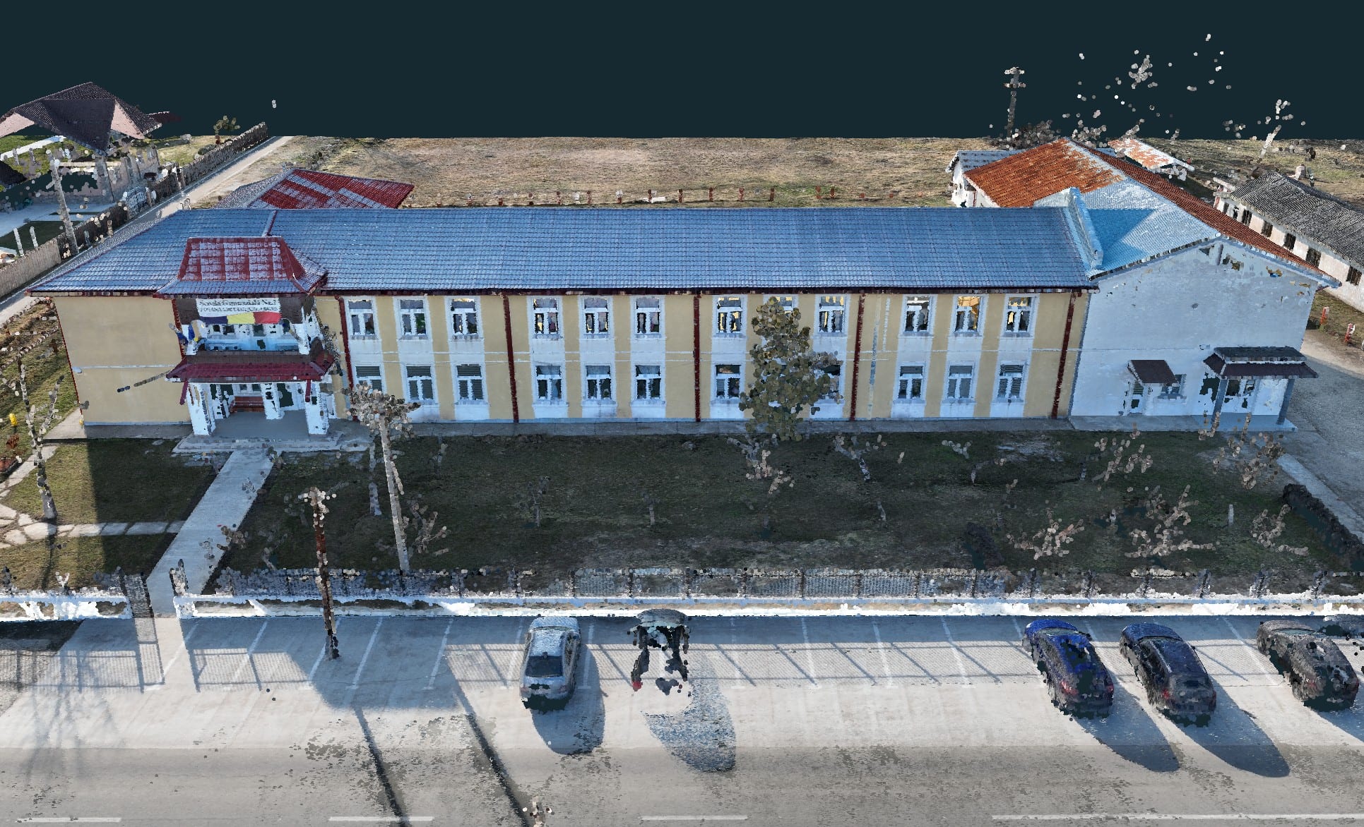Scanare 3D a Școlii Generale din Poiana Lacului — imagine 3
