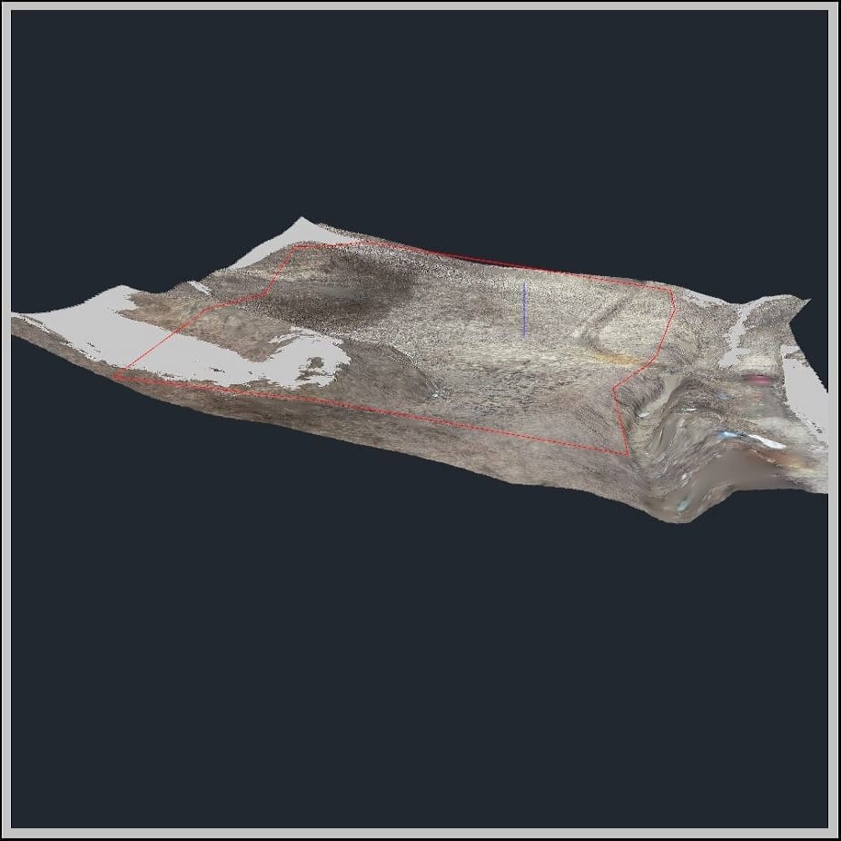 Scanare și modelare 3D teren — casă de vacanță — imagine 2