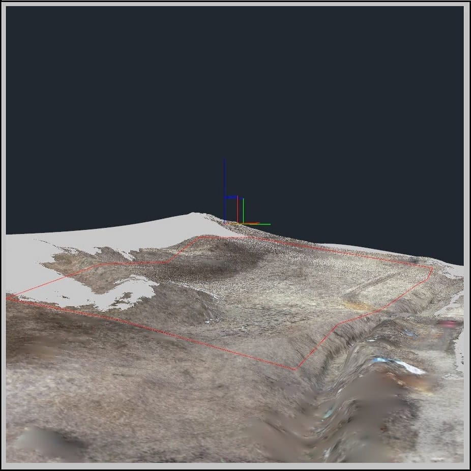 Scanare și modelare 3D teren — casă de vacanță — imagine 5
