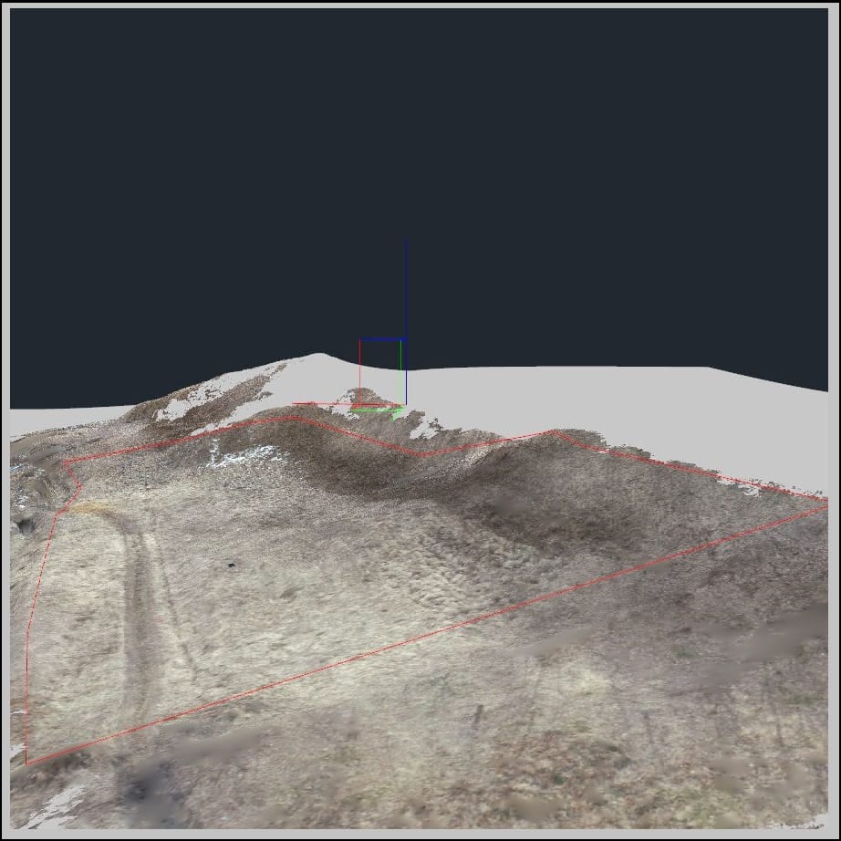 Scanare și modelare 3D teren — casă de vacanță — imagine 6