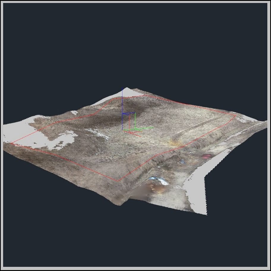 Scanare și modelare 3D teren — casă de vacanță — imagine 7
